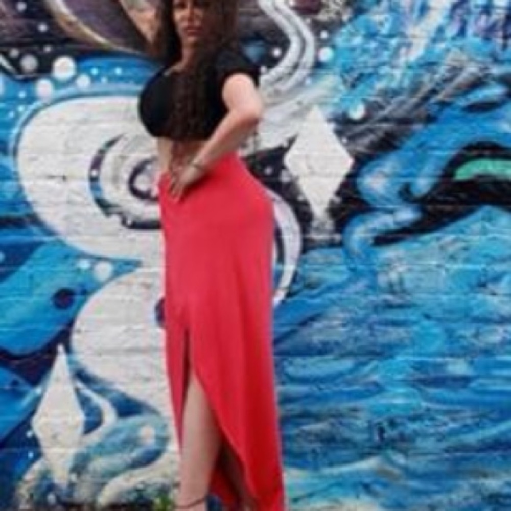 Mossimo vintage maxi skirt s-med